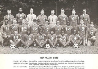 chiefs atlanta nasl road rosters players howard vic 1967 nasljerseys